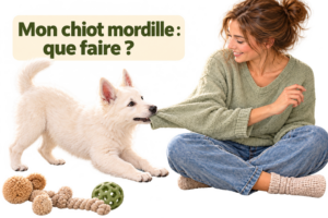 Mon chiot mordille : comprendre ses besoins et lui apprendre à jouer sans faire mal